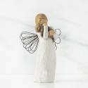 Statuette Willow Tree : Ange Avec Chien 13 Cm - Angel of Friendship