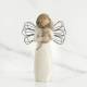 Willow Tree beeldjes : Engel Met Poesje 14 Cm - With affection 