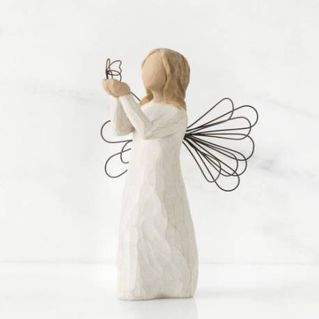 Willow Tree beeldjes : Engel Met Vlinder 12.5 Cm - Angel of Freedom 
