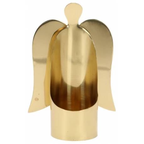 Bougeoir / Ange - Ht 12 cm