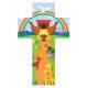 Croix murale Arche de Noé 20 cm