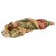 Statue en bois sculpté Saint Joseph dormant 23 cm couleur