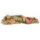 Statue en bois sculpté Saint Joseph dormant 12 cm couleur