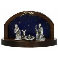 Nativite / Crêche + ciel étoilé 9.5 X 6 X 6 cm