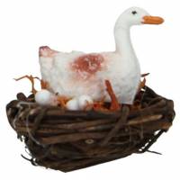 Poule Sur Nid 4 Cm