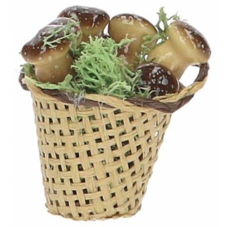 Panier De Champignons 4 Cm