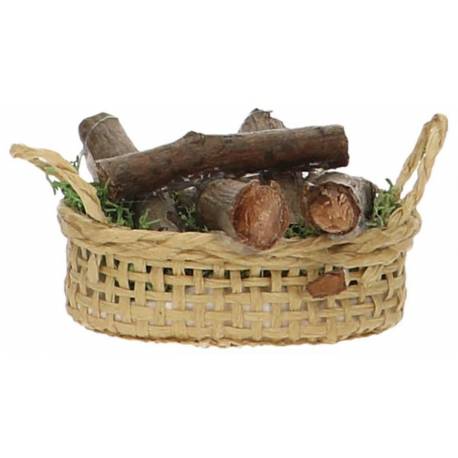 Panier De Bois 4 Cm