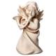 Houtsnijwerk Engel Met Hoorn 7.5 Cm / Natuur + Doos 