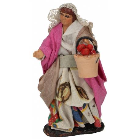 Santon Napolitain 08 Cm Femme Aux Fruits (2020)