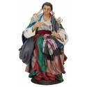 Napolitaanse Santon 22 Cm Gezittende Vrouw 