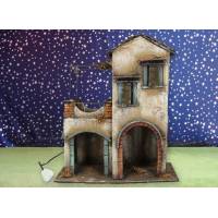 Kerststal V. Fig. 8 Cm 34 X 20 X 41 Cm 