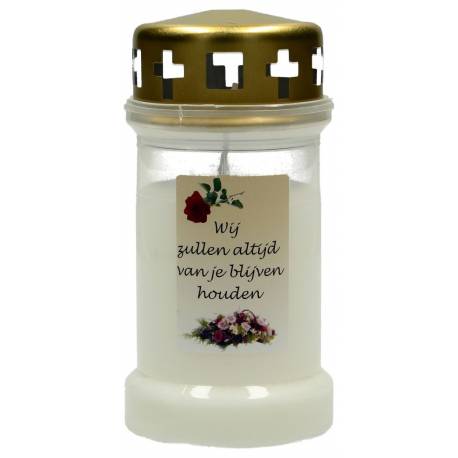 Bougie 3J / CD/ blanc / Wij zullen altijd ... blijven houden