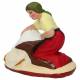 Santon Gateau 7 Cm Femme Lavoir