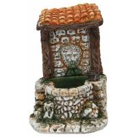 Décor pour santons de Provence Fontaine Couverte