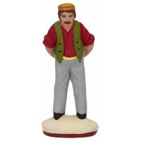 Santon Gateau 7 Cm Joueur De Boules N° 2