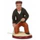 Santon Gateau 7 Cm Joueur De Boules/Accroupi N° 3