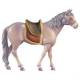 Zadel voor paard : houtsnijwerk kerstgroep Ulrich 15 cm 
