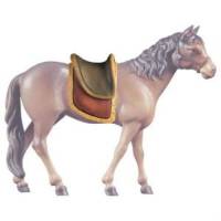 Zadel voor paard : houtsnijwerk kerstgroep Ulrich 15 cm 