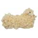 Napolitaanse Santon 12 Cm Liggende schaap met wol 