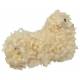 Napolitaanse Santon 12 Cm Liggende schaap met wol 