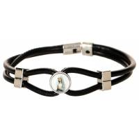 Armband bruin / zwart 