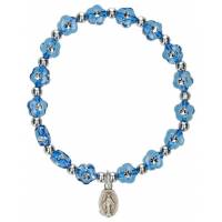 Armband/elastiek - Blauw 