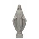 Statue Miraculeuse 27 cm marbre blanc antique