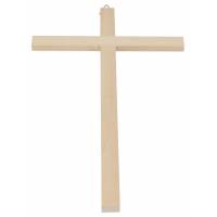 Croix en bois simple 23 x 12 cm