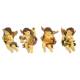 Engel 12 Cm Om Te Hangen 4/set 