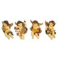 Engel 12 Cm Om Te Hangen 4/set 