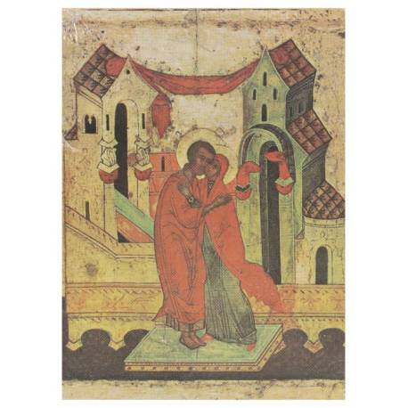 Icône 10 X 7 cm - Anna et Joachim