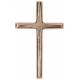 Croix murale bronze 6.5 x 10.5 cm