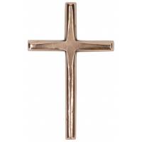 Croix murale bronze 6.5 x 10.5 cm