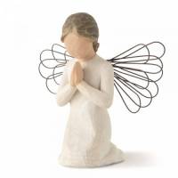 Statuette Willow Tree : Ange priant 10.5 cm - Angel of Prayer