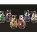 Ange 5 cm - Verre / Coul Ass - 6 / Set