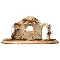 Houten Kerststal voor Fig. 16 Cm (65 x 22 x 25cm) 