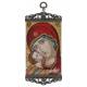 Geweven ikoon - 10 X 23 cm - O.L.V. met Kind 