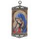 Icône - Tissu 10 X 23 cm - Vierge et Enfant