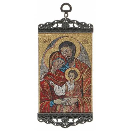 Geweven ikoon - 10 X 23 cm - H Familie 