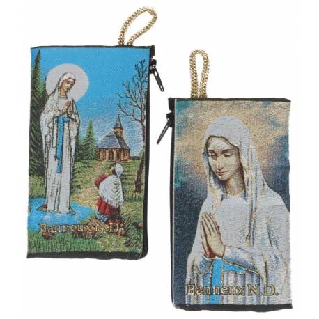 Beursje 7 x 12 cm Banneux OLV / Verschijning 