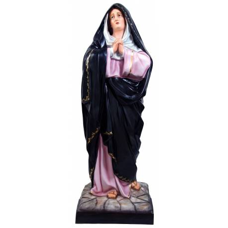 Beeld Onze Lieve Vrouw van smarten 150 cm in glasvezel 