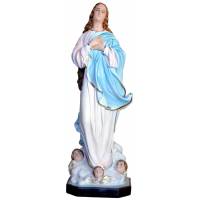 Statue Vierge de l'Assomption Murillo 135 cm en résine