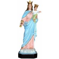Statue Notre-Dame Auxiliatrice 120 cm en fibre de verre