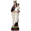 Statue vierge du Carmel 35 cm en résine