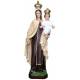 Statue vierge du Carmel 60 cm en résine