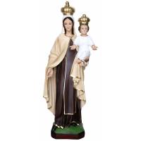 Statue vierge du Carmel 60 cm en résine