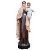 Statue vierge du Carmel 100 cm en résine