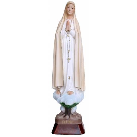 Statue Notre Dame de Fatima 35 cm en résine