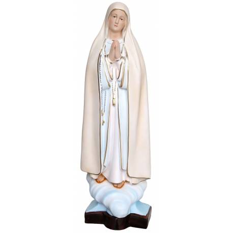 Statue Notre Dame de Fatima 37 cm en résine