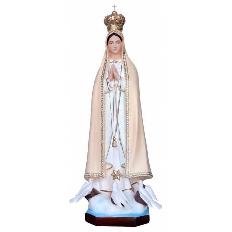 Statue Notre Dame de Fatima 100 cm en résine